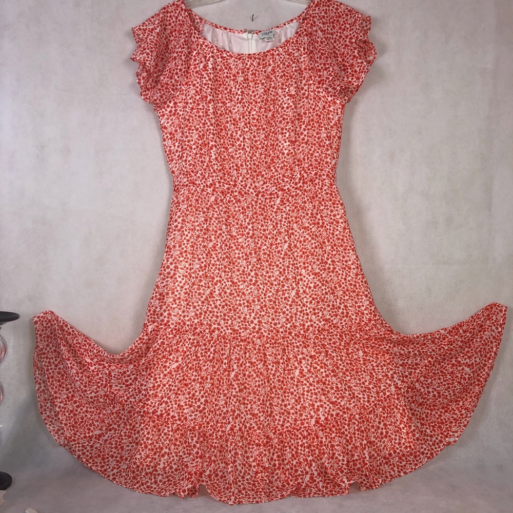 J. Crew chiffon dress